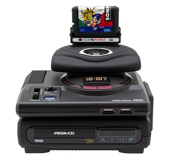 Mega Drive Tower Mini', de SEGA  que no es otra cosa que el 'Mega CD' y el Mega Drive 32X 